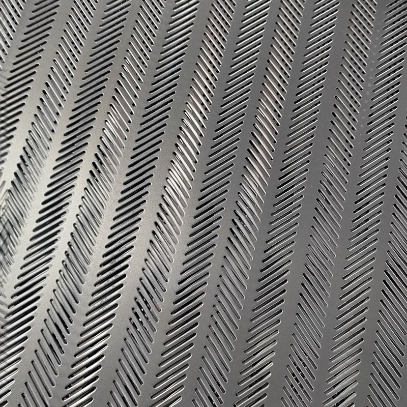 黑龙江漂亮的八字型排列的长圆孔冲孔板